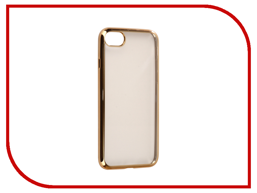 фото Аксессуар Чехол iBox Blaze Silicone для APPLE iPhone 8 / 7 Gold frame