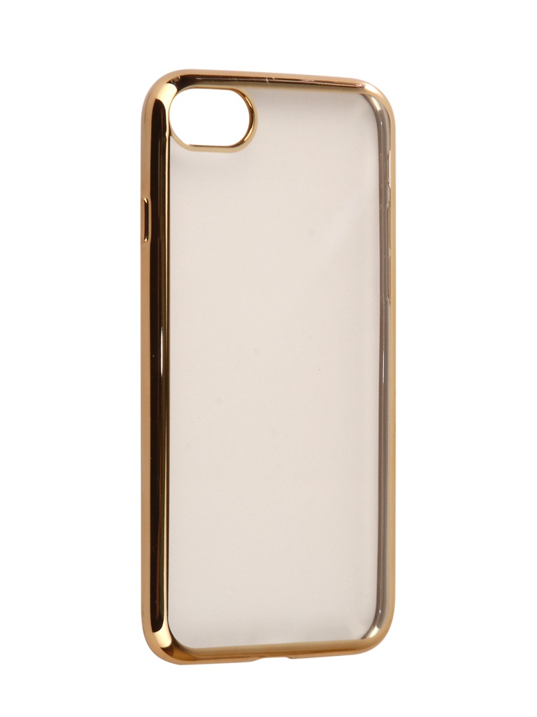 

Аксессуар Чехол iBox для APPLE iPhone 8 / 7 Blaze Silicone Gold Frame