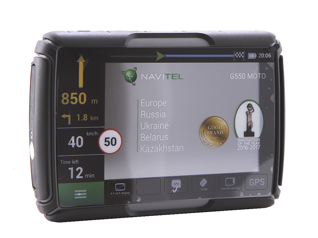 Навигатор Navitel G550 Moto навигационные карты navitel навигатор по восточной европе и россии