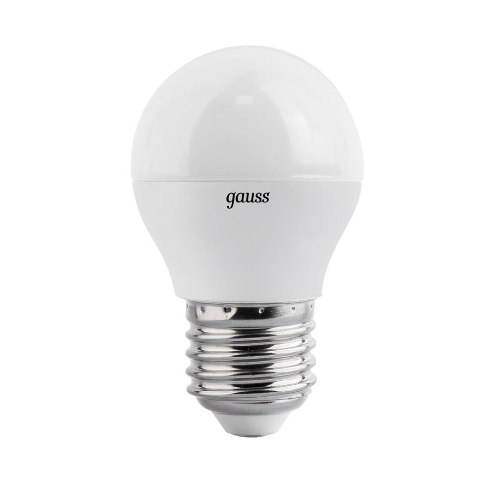 

Лампочка Gauss LED Globe E27 7W 4100K 105102207-S, 105102207-S