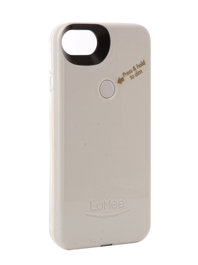 

Чехол LuMee для APPLE iPhone 7 TWO White Glossy L2-IP7-WHTGLS, L2-IP7-WHTGLS