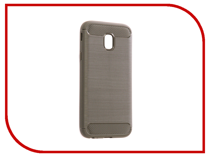 фото Аксессуар Чехол Samsung SM-J330F Galaxy J3 2017 Zibelino Cover Back Elegant Grey ZCBE-SAM-J330F-GRY