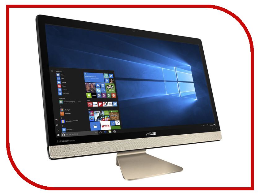 фото Моноблок ASUS Vivo AiO V221ICUK-BA031T 90PT01U1-M00410 (Intel Core i3-7100U 2.4 Ghz/4096Mb/1000Gb/Intel HD Graphics/Wi-Fi/Cam/21.5/1920x1080/Windows 10 Home)