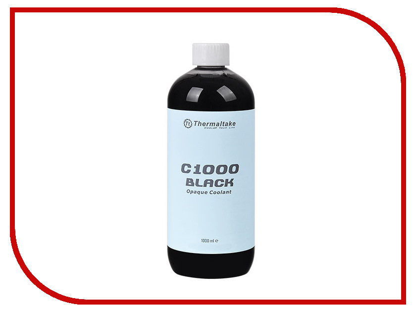 

Хладагент для СВО Thermaltake C1000 Opaque Coolant 1L Black CL-W114-OS00BL-A