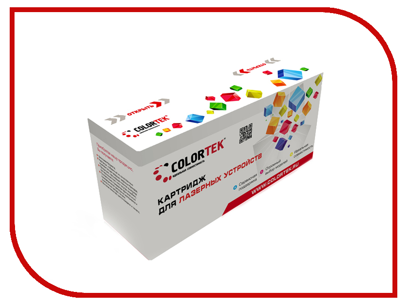 

Картридж Colortek Black для LBP-3200/MF-3110/MF-3200/MF-3220/MF-3228/MF-3240/MF-5630/MF-5650/MF-5730/MF-5750/MF-5770, (аналог Canon EP-27)