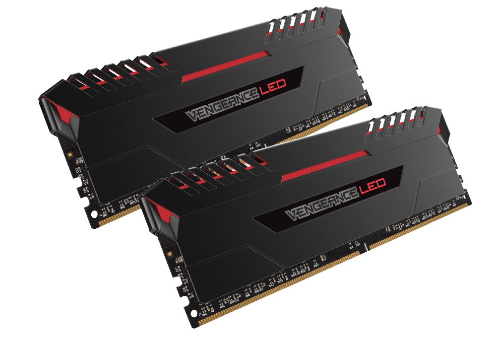 

Модуль памяти Corsair Vengeance LED Red DDR4 DIMM 3000MHz PC4-24000 CL15 - 32Gb KIT (2x16Gb) CMU32GX4M2C3000C15R, CMU32GX4M2C3000C15R