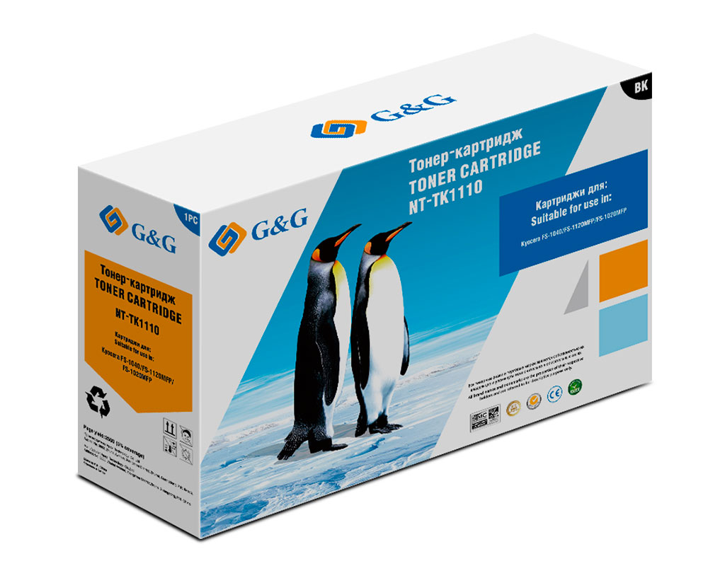 

Картридж G&G NT-TK1110 для FS-1040/1020MFP/1120MFP, NT-TK1110