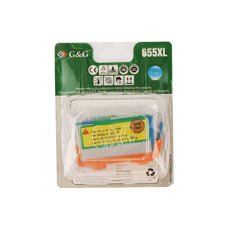 

Картридж G&G NH-CZ110AE Cyan для DJ 3525/4515/4615/4525/4625/5525/6525, NH-CZ110AE