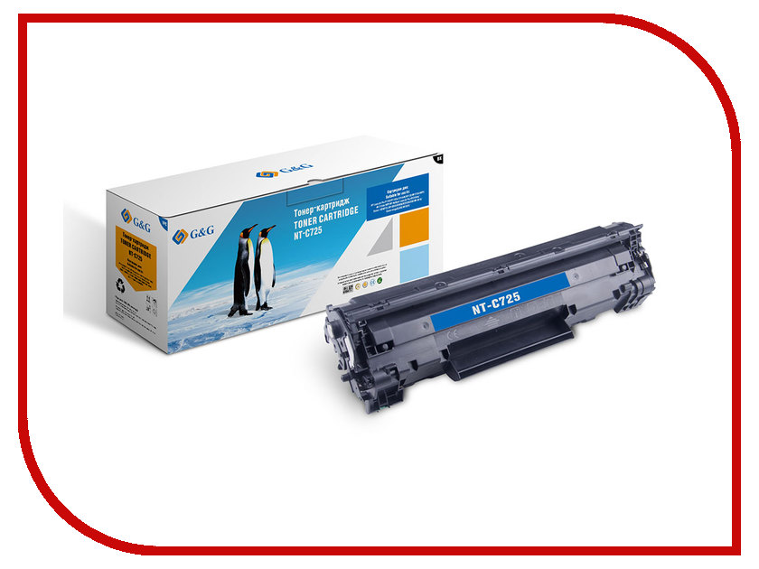 

Картридж G&G NT-C725 для LBP6018 / HP LJ P1102/1102w Pro M1130/1212