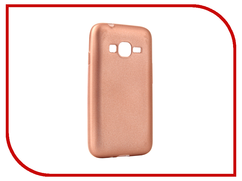 фото Аксессуар Чехол Samsung Galaxy J1 mini Prime J106 2017 Neypo Silicone Neon Pink-Gold NSTN2898