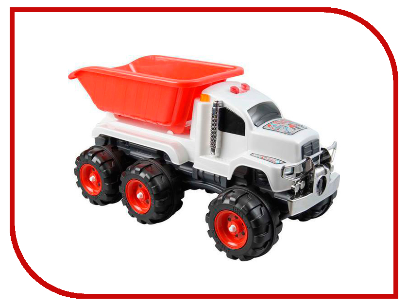 

Машина Pilsan Crazy Truck White-Red 06-609