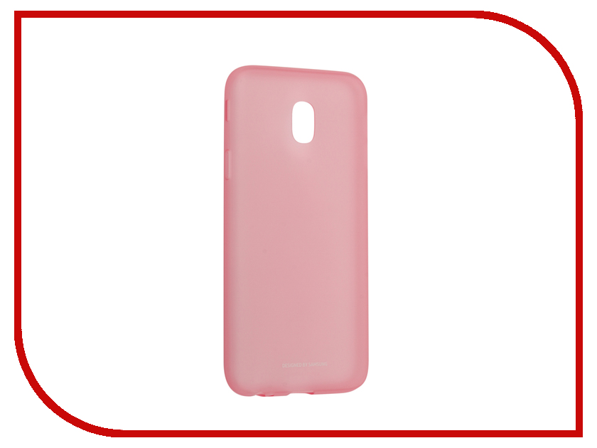 фото Аксессуар Чехол Samsung Galaxy J3 2017 SM-J330 Jelly Cover Pink EF-AJ330TPEGRU