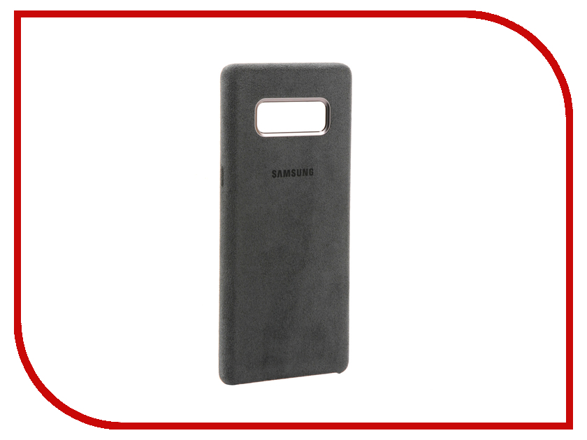 фото Аксессуар Чехол Samsung Galaxy Note 8 Alcantara Cover Great Dark Grey EF-XN950AJEGRU