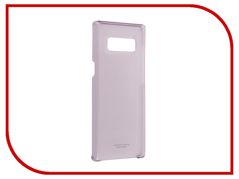 фото Аксессуар Чехол Samsung Galaxy Note 8 Clear Cover Great Purple EF-QN950CVEGRU