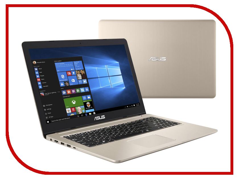 фото Ноутбук ASUS VivoBook Pro 15 N580VD-DM230T 90NB0FL1-M07690 (Intel Core i7-7700HQ 2.8 GHz/8192Mb/1000Gb + 128Gb SSD/No ODD/nVidia GeForce GTX 1050 2048Mb/Wi-Fi/Bluetooth/Cam/15.6/1920x1080/Windows 10 64-bit)