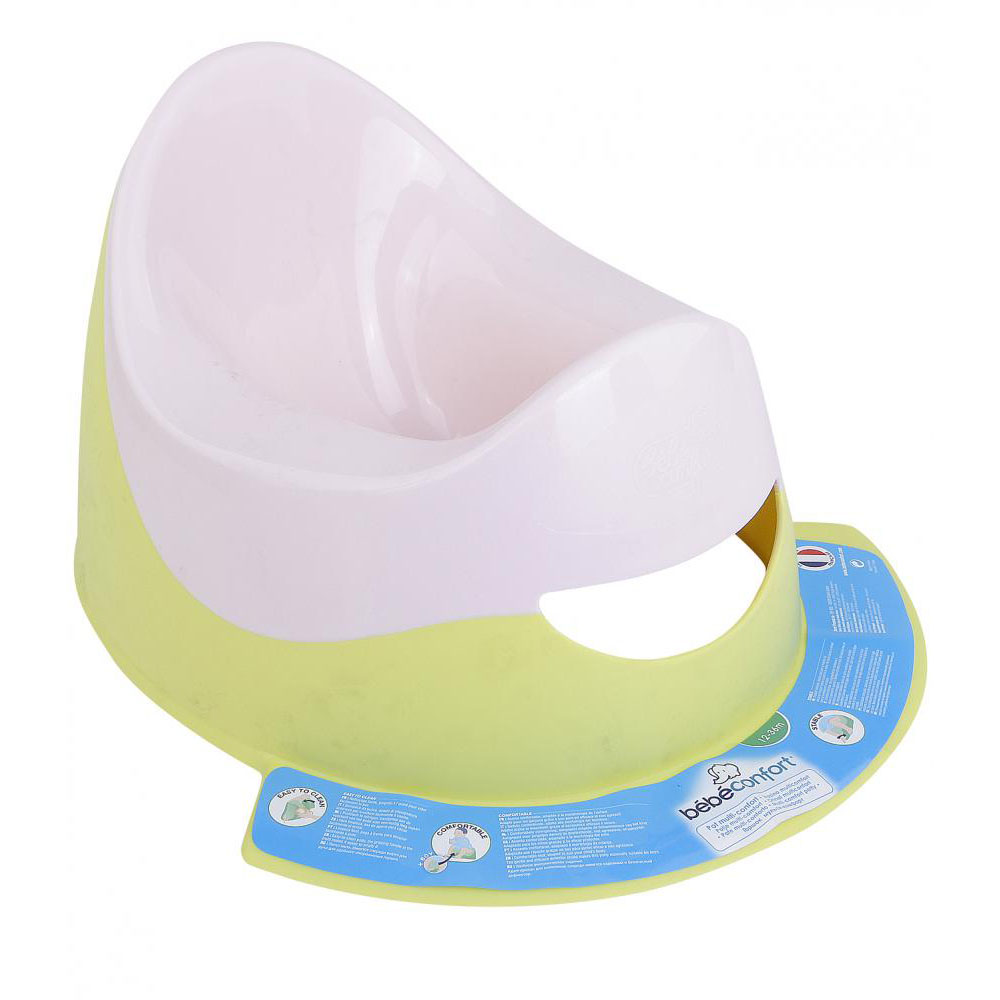 

Горшок с подножкой Bebe Confort Lime Green Pink 30318300, Горшок с подножкой