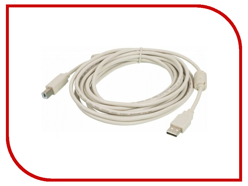 

Аксессуар Ningbo USB - USB 5m Grey 841893