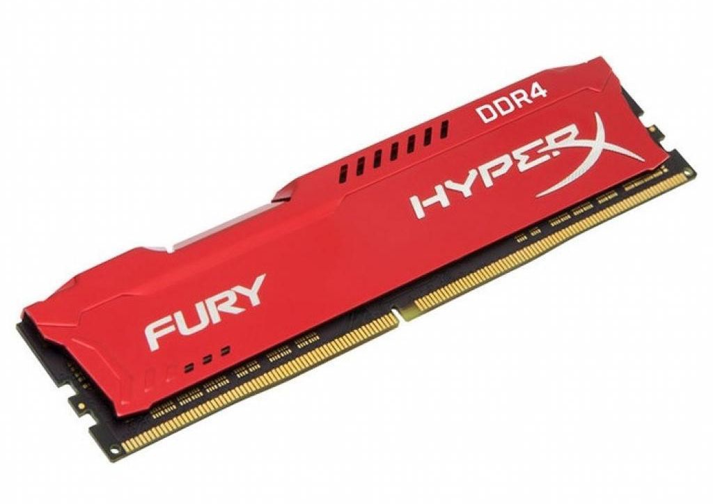 

Модуль памяти Kingston HyperX Fury DDR4 DIMM 2666MHz PC4-21300 CL16 - 8Gb HX426C16FR2/8, HX426C16FR2/8