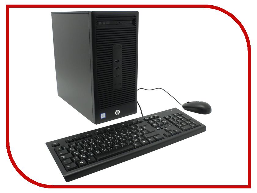 фото Настольный компьютер HP 280 G2 Microtower W4A48ES (Intel Core i3-6100 3.7 GHz/4096Mb/1000Gb/DVD-RW/Intel HD 530/LAN/Windows 10 Pro)