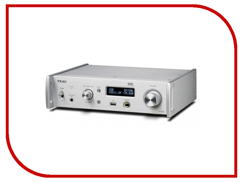 

Сетевой аудио проигрыватель Teac NT-503 Silver