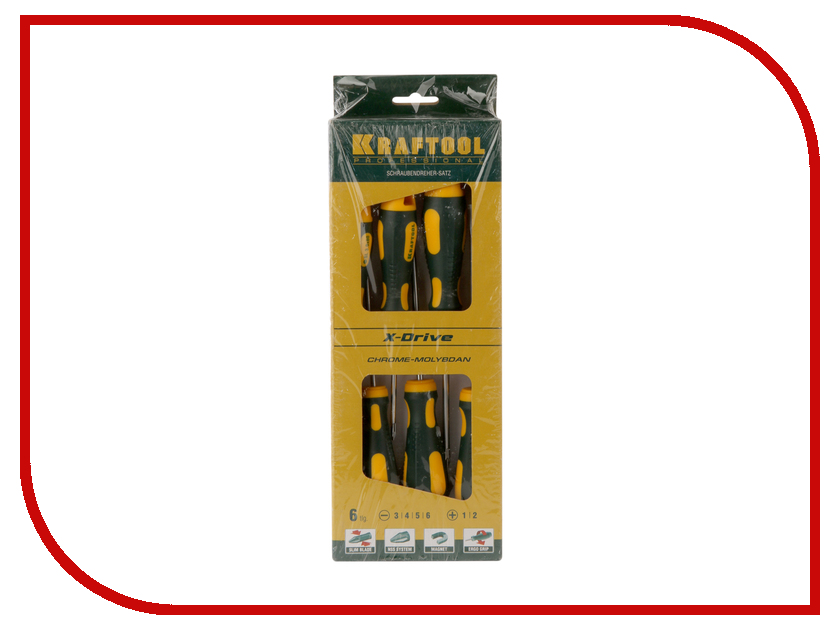

Отвертка Kraftool X-Drive 250081-H6