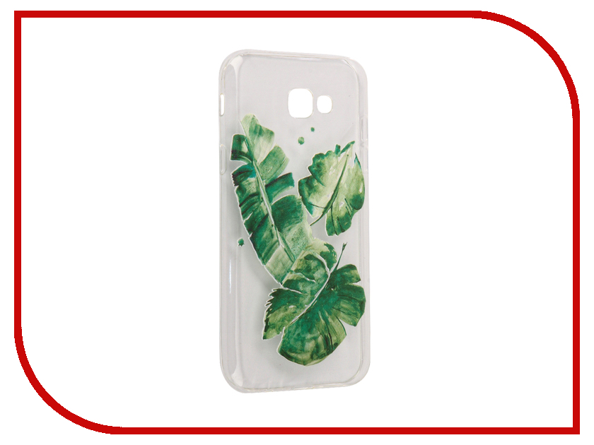 фото Аксессуар Чехол Samsung Galaxy A7 2017 With Love. Moscow Silicone Foliage 5094