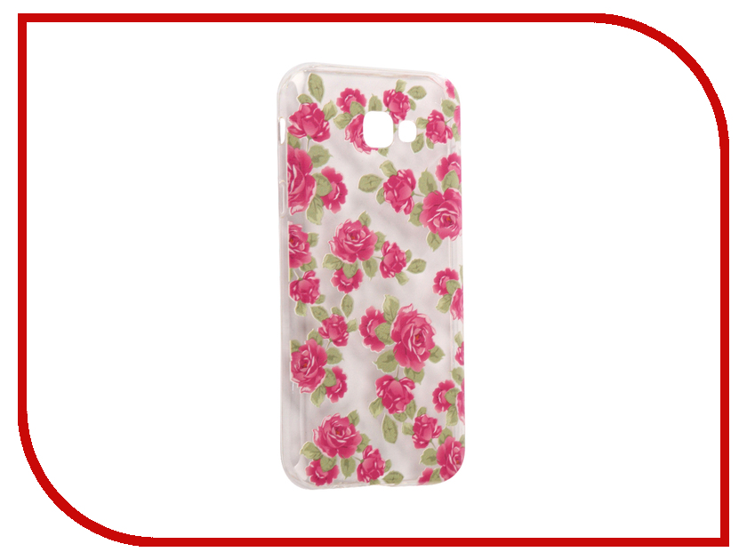 фото Аксессуар Чехол Samsung Galaxy A7 2017 With Love. Moscow Silicone Flower 5 5109