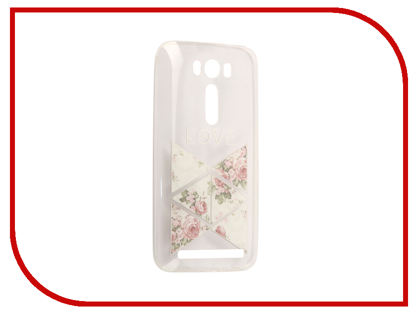 фото Аксессуар Чехол Asus ZenFone 2 ZE500KL Laser 5.0 With Love. Moscow Silicone Love 2 5791