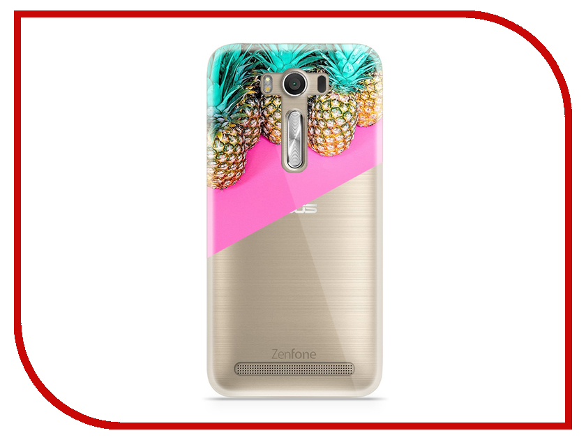 фото Аксессуар Чехол Asus ZenFone 2 ZE500KL Laser 5.0 With Love. Moscow Silicone Pineapples 2 5799