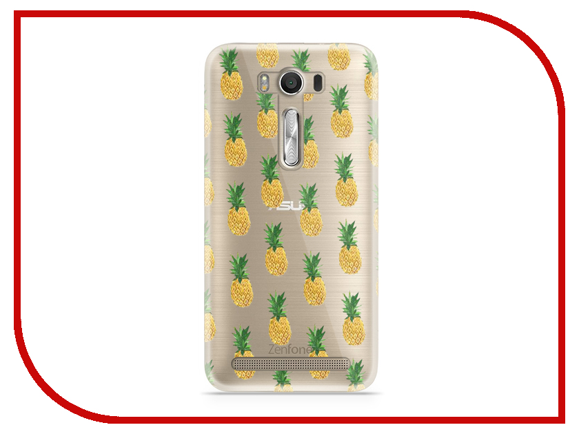 фото Аксессуар Чехол Asus ZenFone 2 ZE500KL Laser 5.0 With Love. Moscow Silicone Pineapples 5800