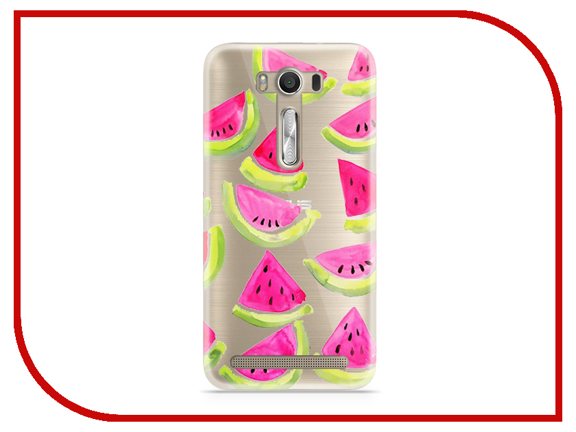 фото Аксессуар Чехол Asus ZenFone 2 ZE500KL Laser 5.0 With Love. Moscow Silicone Watermelon 3 5801