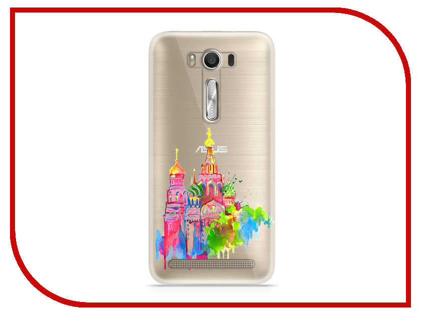 фото Аксессуар Чехол Asus ZenFone 2 ZE500KL Laser 5.0 With Love. Moscow Silicone Russia 5818