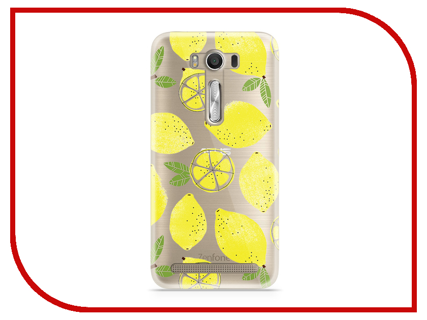 фото Аксессуар Чехол Asus ZenFone 2 ZE500KL Laser 5.0 With Love. Moscow Silicone Lemons 5821