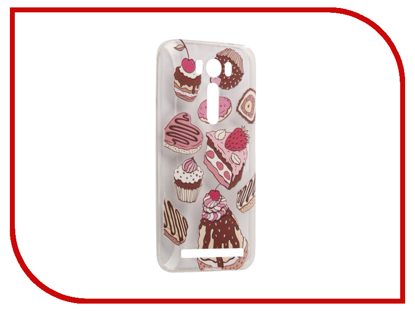 фото Аксессуар Чехол Asus ZenFone 2 ZE500KL Laser 5.0 With Love. Moscow Silicone Sweets 5831