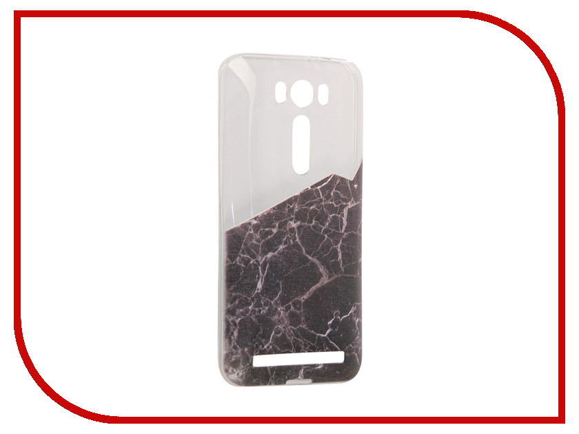 фото Аксессуар Чехол Asus ZenFone 2 ZE500KL Laser 5.0 With Love. Moscow Silicone Black Marble 2 5838