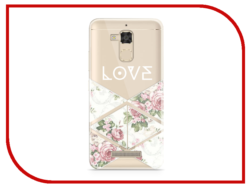 фото Аксессуар Чехол Asus ZenFone 3 Max ZC520TL With Love. Moscow Silicone Love 2 5847