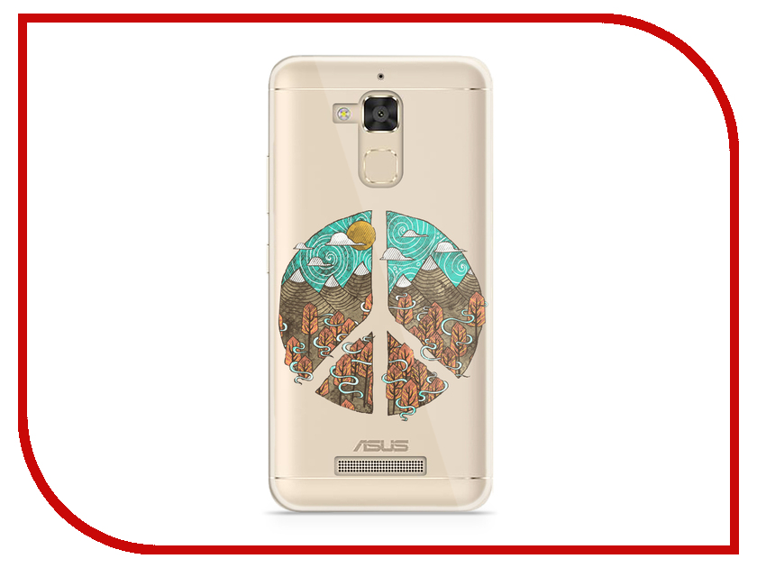 фото Аксессуар Чехол Asus ZenFone 3 Max ZC520TL With Love. Moscow Silicone Peace 5851