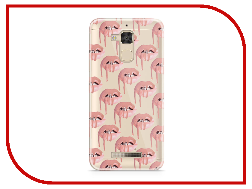 фото Аксессуар Чехол Asus ZenFone 3 Max ZC520TL With Love. Moscow Silicone Lips 2 5863