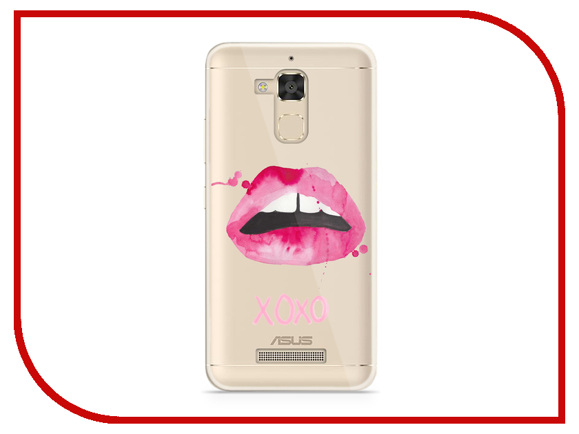 фото Аксессуар Чехол Asus ZenFone 3 Max ZC520TL With Love. Moscow Silicone Lips 5864