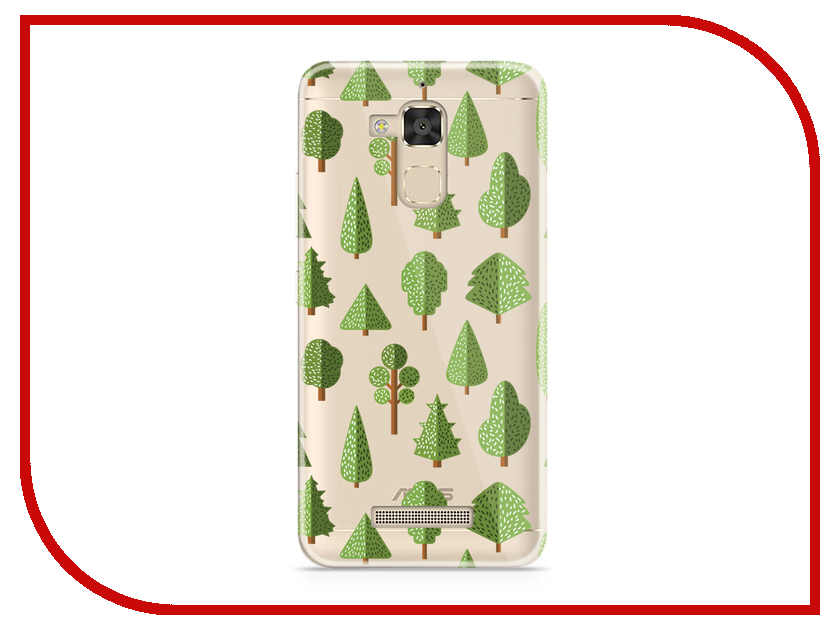 фото Аксессуар Чехол Asus ZenFone 3 Max ZC520TL With Love. Moscow Silicone Trees 5867