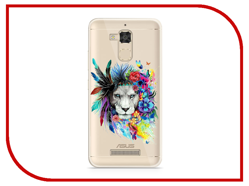 фото Аксессуар Чехол Asus ZenFone 3 Max ZC520TL With Love. Moscow Silicone Lion 3 5876