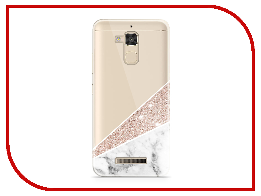 фото Аксессуар Чехол Asus ZenFone 3 Max ZC520TL With Love. Moscow Silicone Marble 5881