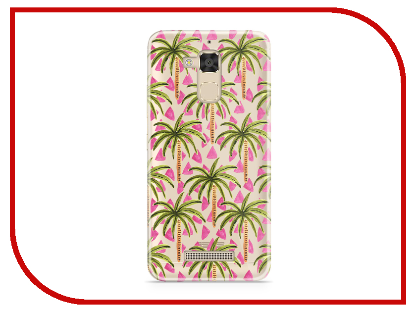 фото Аксессуар Чехол Asus ZenFone 3 Max ZC520TL With Love. Moscow Silicone Palms 5882