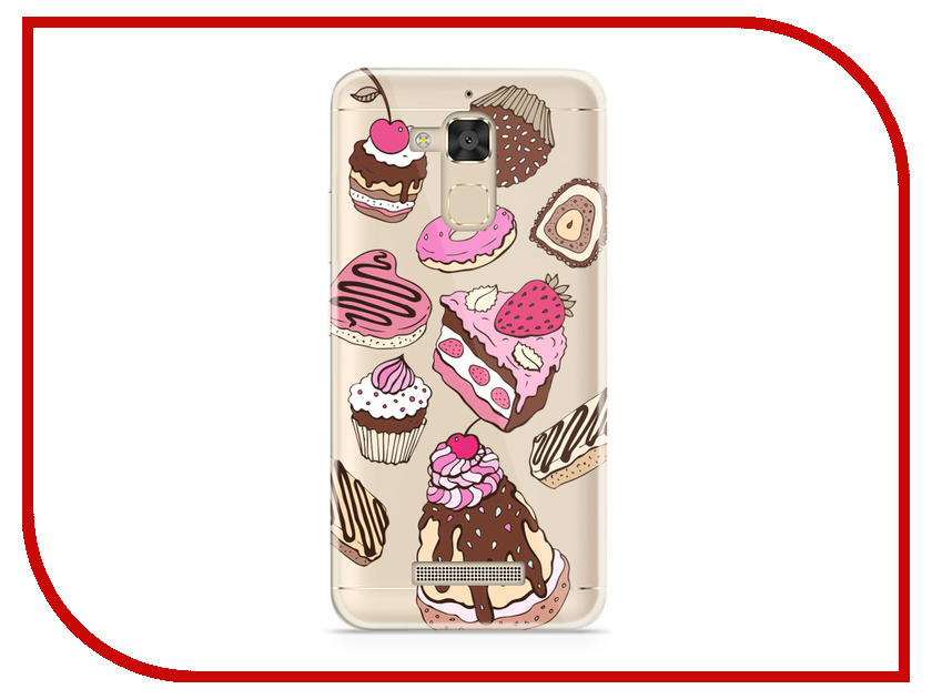 фото Аксессуар Чехол Asus ZenFone 3 Max ZC520TL With Love. Moscow Silicone Sweets 5887