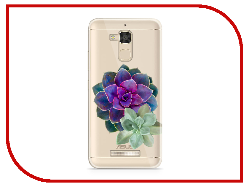 фото Аксессуар Чехол Asus ZenFone 3 Max ZC520TL With Love. Moscow Silicone Flower 2 5891