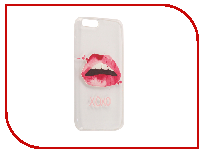 фото Аксессуар Чехол Xiaomi Mi6 With Love. Moscow Silicone Lips 6032