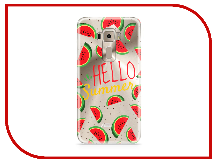 фото Аксессуар Чехол Asus ZenFone 3 ZE520KL With Love. Moscow Silicone Hello Summer 5899