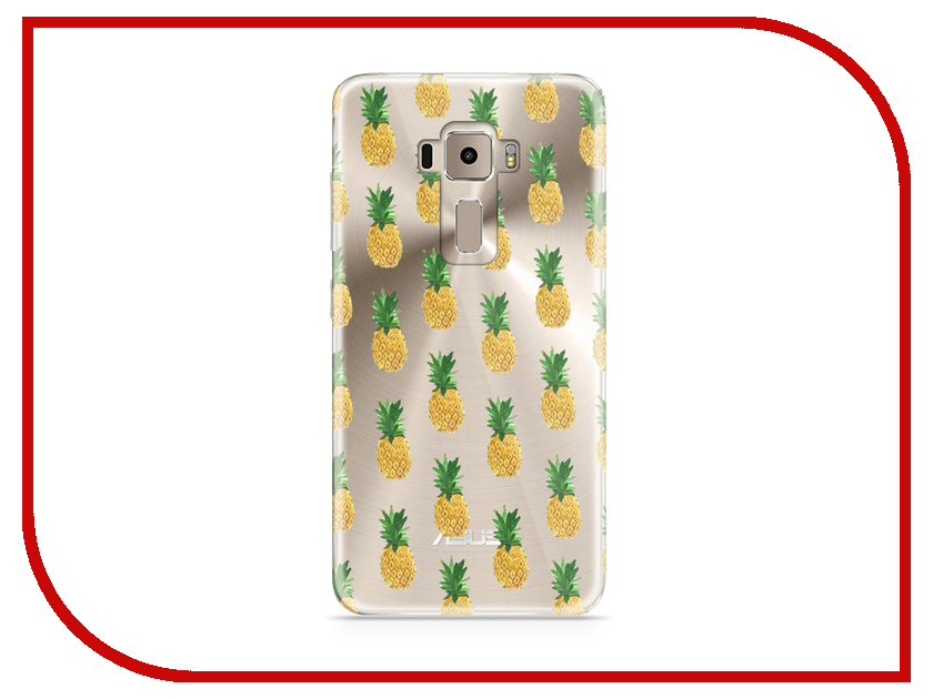 фото Аксессуар Чехол Asus ZenFone 3 ZE520KL With Love. Moscow Silicone Pineapples 5912