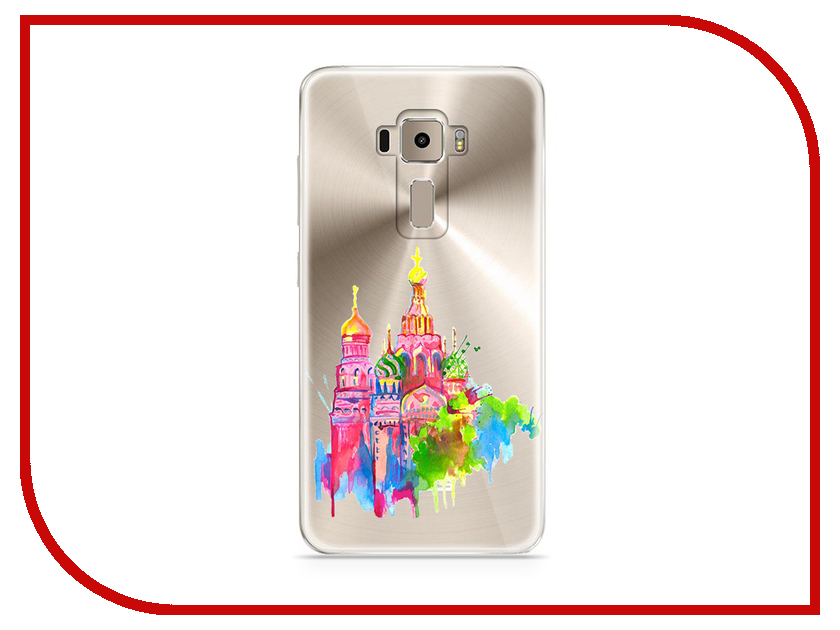 фото Аксессуар Чехол Asus ZenFone 3 ZE520KL With Love. Moscow Silicone Russia 5930