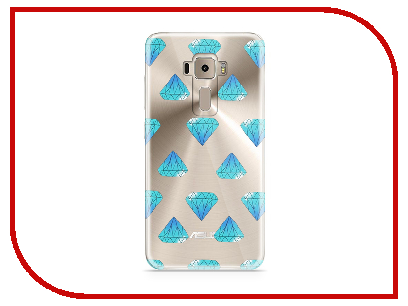 фото Аксессуар Чехол Asus ZenFone 3 ZE520KL With Love. Moscow Silicone Crystals 5931
